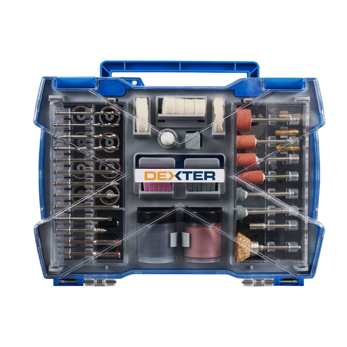 Set universal pentru unealta miniatura Dexter, 100 buc WALTI