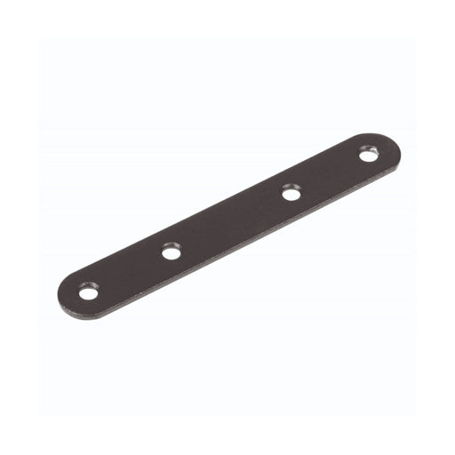 Banda asamblare, plata, zincat, 100 x 15 mm, negru - WALTI WALTI