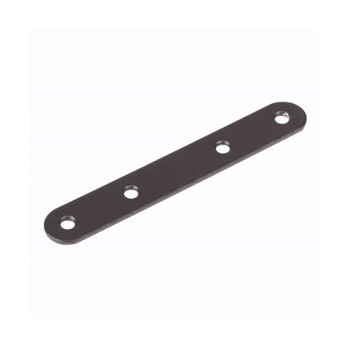 Banda asamblare, plata, zincat, 100 x 15 mm, negru WALTI