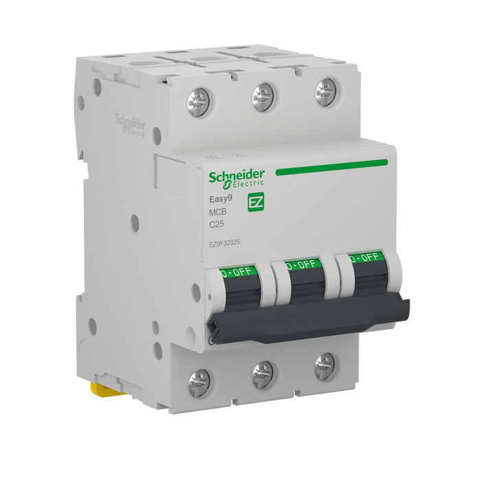 Disjunctor Schneider Easy9, tripolar, 25A, 3 P WALTI