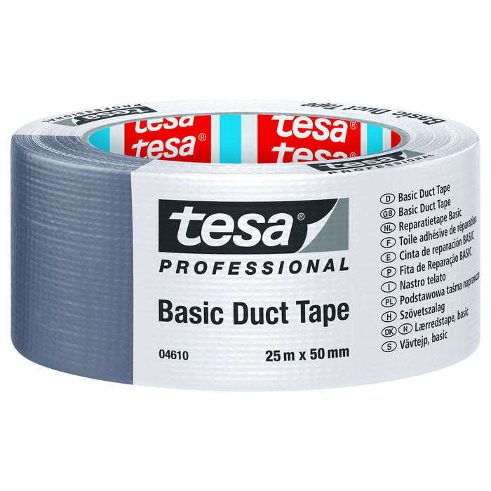 Banda de reparare Tesa, 50 mm x 25 m, argintiu WALTI