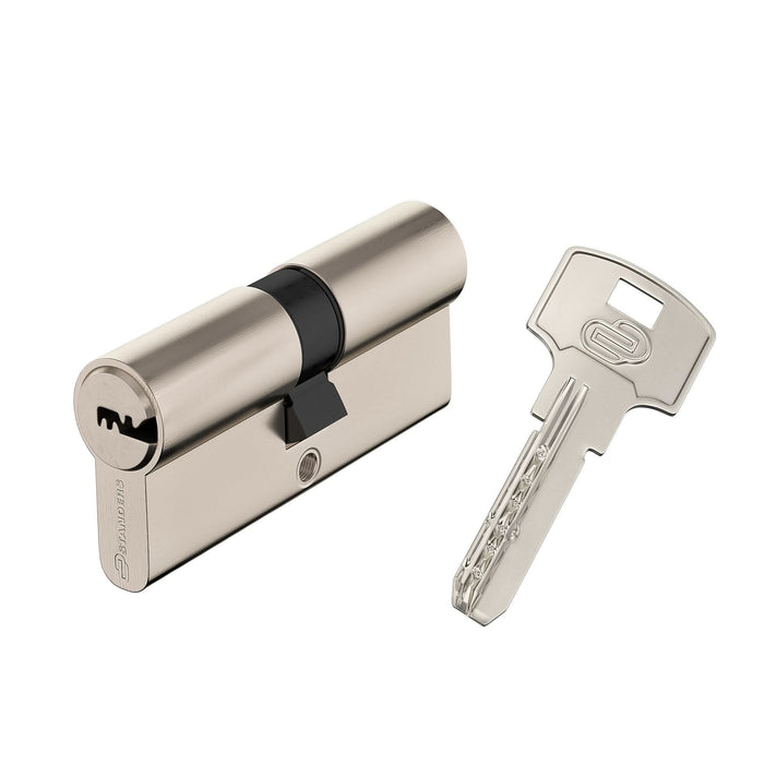 Cilindru alama Standers, 6 pini, 35 x 35 mm, 4 chei WALTI