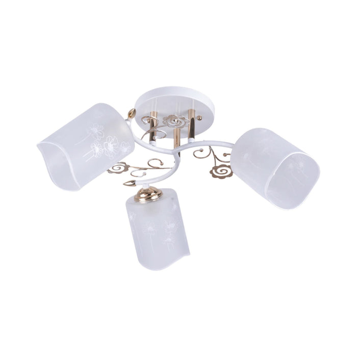 Lustra Poppy, 3 x E27, 15 W, alb WALTI