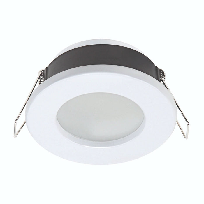 Spot incastrat fix Lecco, GU10, IP65, alb WALTI
