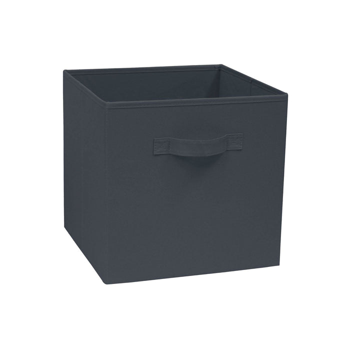 Cutie depozitare 31 x 31 x 31 cm, Spaceo Kub Paris 1, gri inchis WALTI