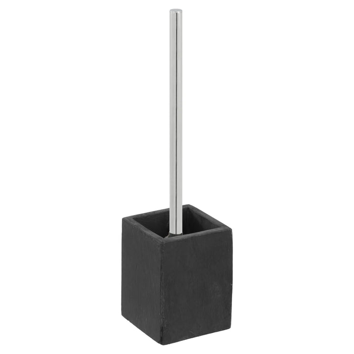 Perie WC Sensea Stone, din ceramica, fixare prin stativ, gri WALTI