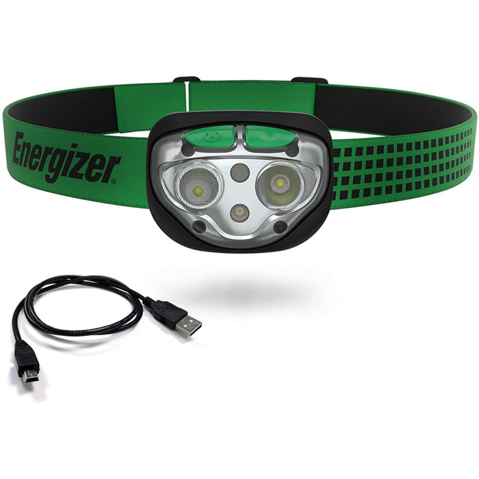 Lanterna LED Energizer, reincarcabila, 400 lm, PVC, negru WALTI