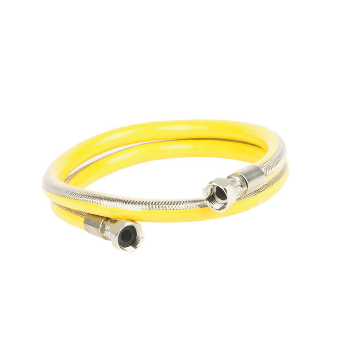 Racord flexibil pentru gaz cu protectie silicon, L 150 cm, 1/2", interior - exterior WALTI