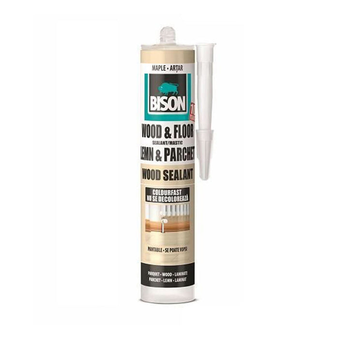 Acril mastic Bison, pentru lemn si parchet, artar, 300 ml WALTI