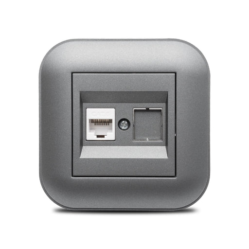 Priza date (RJ45) Ovivo Loft, clasica, IP20, gri - WALTI WALTI