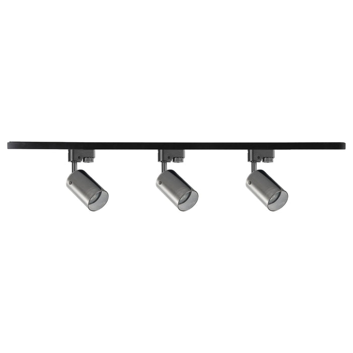 Set 3 spoturi pe sina, 3 X GU10, 10 W, smoky WALTI