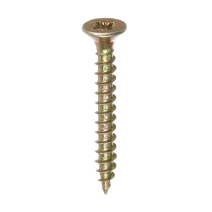 Surub lemn, cap inecat, otel zincat, 3 x 25 mm, vrac WALTI