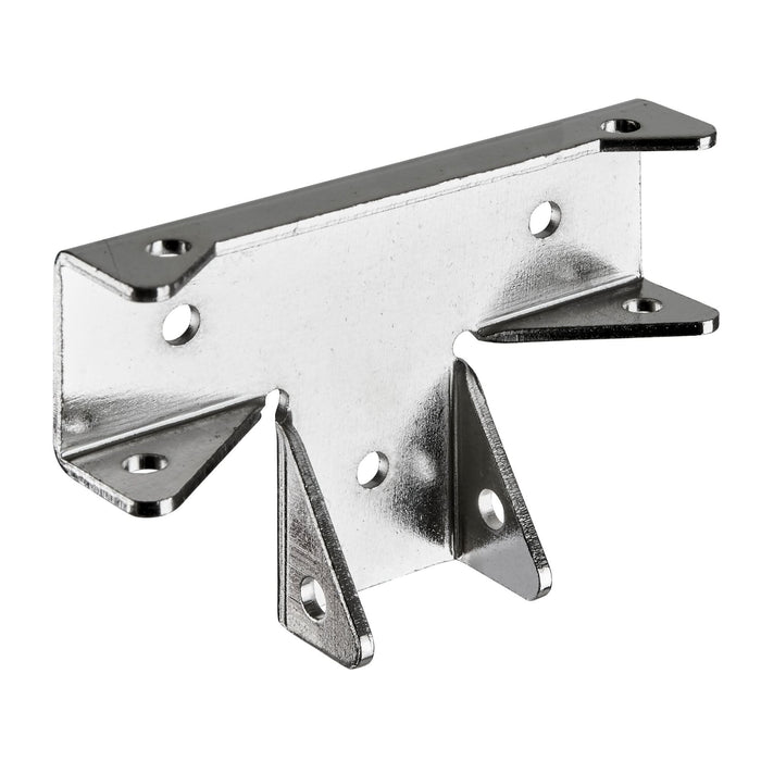 Conector mobila T, otel, 18 mm, argintiu WALTI