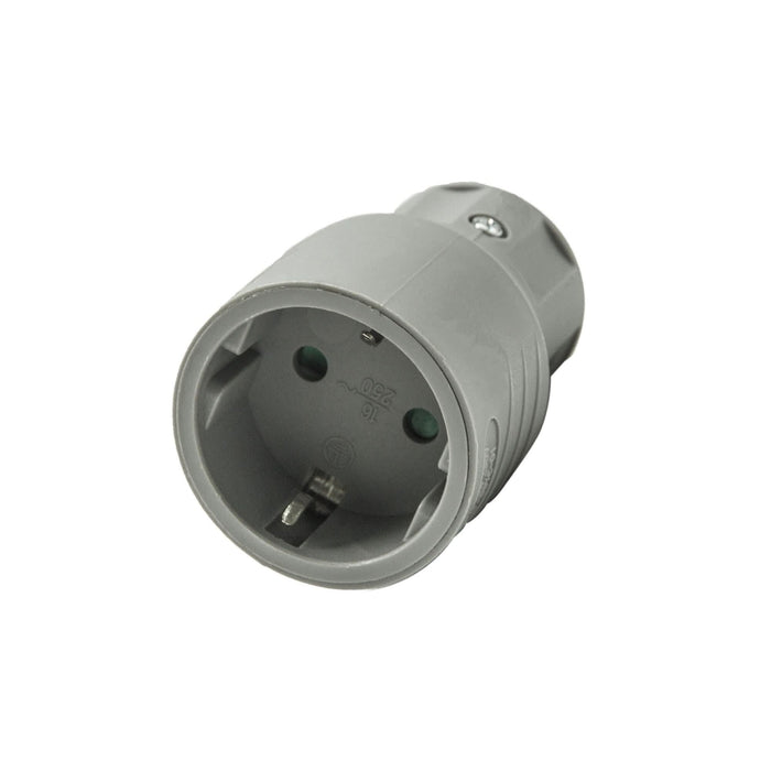 Cupla schuko 16A, gri WALTI