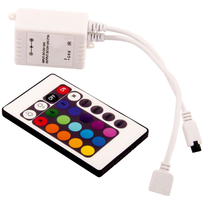 Controler wireless pentru banda LED, RGB Total Green, 72 W, IP20, pe baterii WALTI