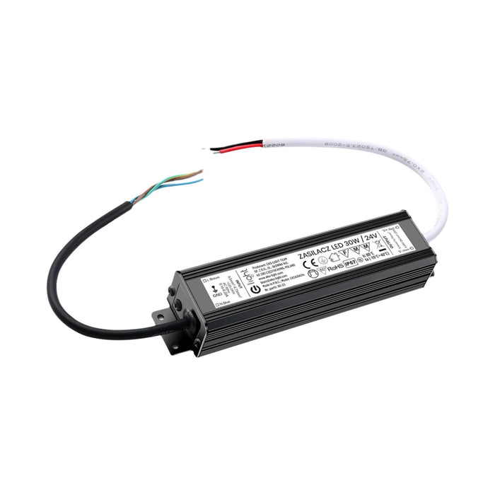 Transformator LED, 30 W, 24V, IP67 WALTI