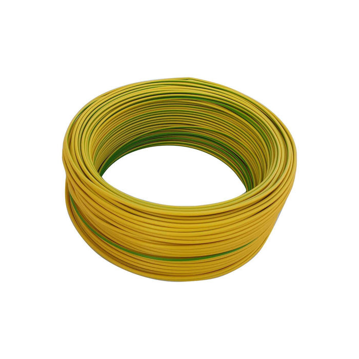 Cablu electric MYF, H07V-K, 2.5 mm², 100 m, verde/galben WALTI