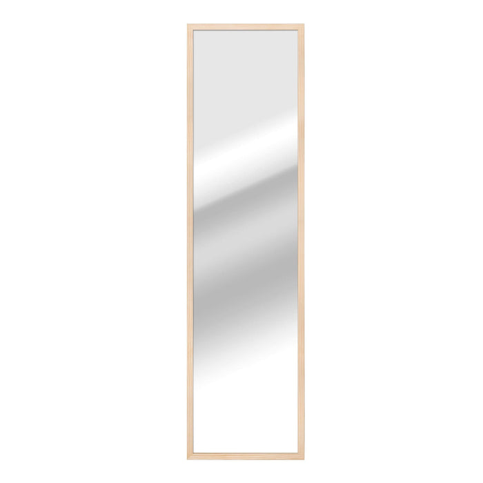 Oglinda decorativa Inspire, 30 x 120 cm, rama lemn, natur WALTI