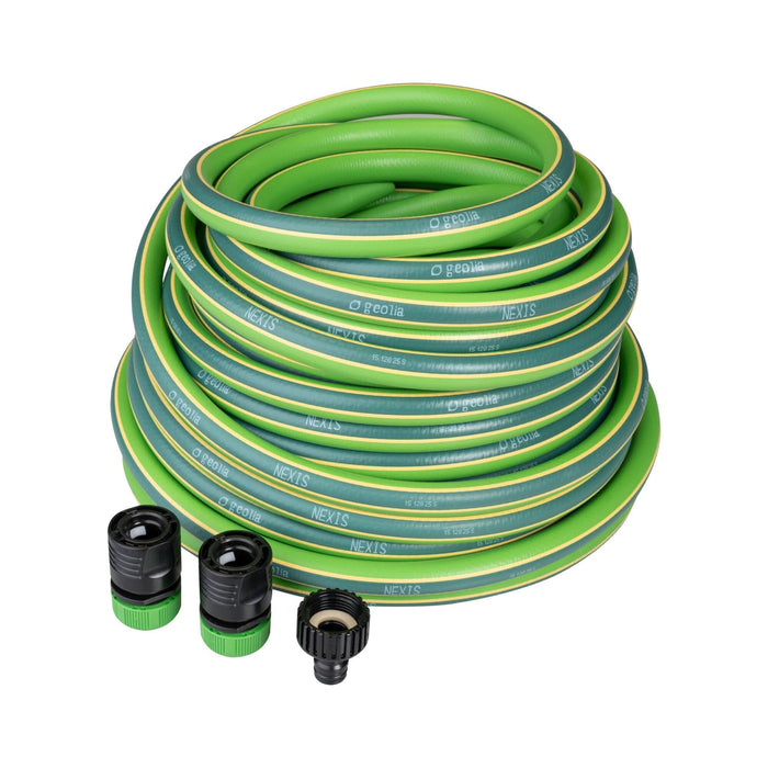 Furtun gradina Nexis Geolia, pentru irigatii, Ø 13 mm, 20bar, L 15m, cu accesorii WALTI