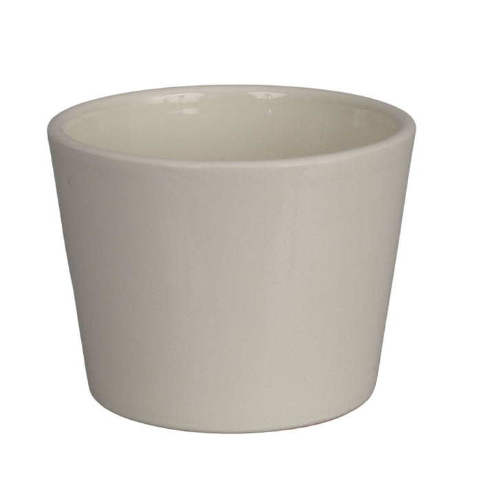 Ghiveci flori, ceramica, Ø 7 cm, bej WALTI