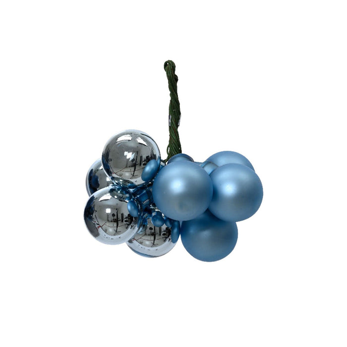 DECORATIUNE GLOBULETE bleu 2CM WALTI