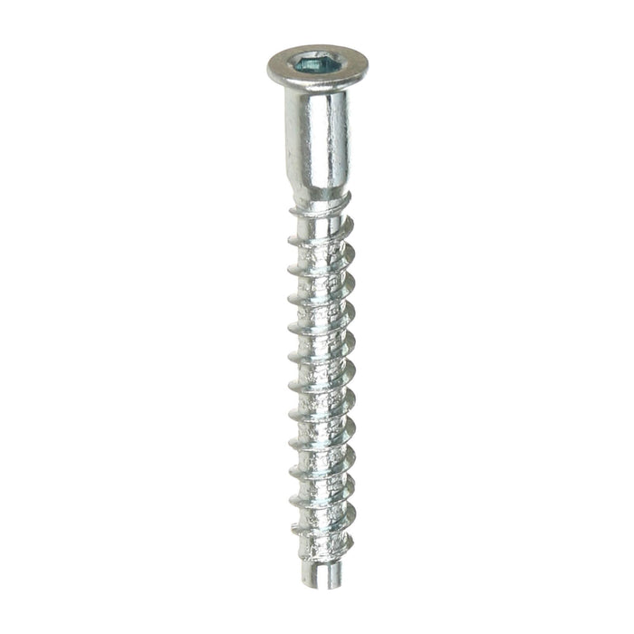 Surub lemn, cuplare, cap inecat, otel zincat, 5 x 40 mm, vrac - pret/kg WALTI