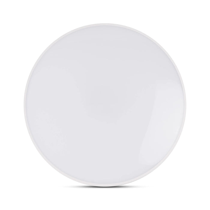 Plafoniera LED Homelight, pentru exterior, cu senzor de miscare, 16 W, lumina rece, 6500K, IP44, alb WALTI