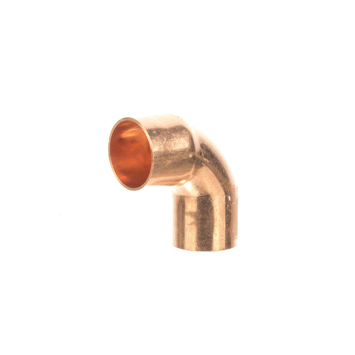 Curba 90°, cupru, filet interior - filet exterior, Ø 18 mm WALTI