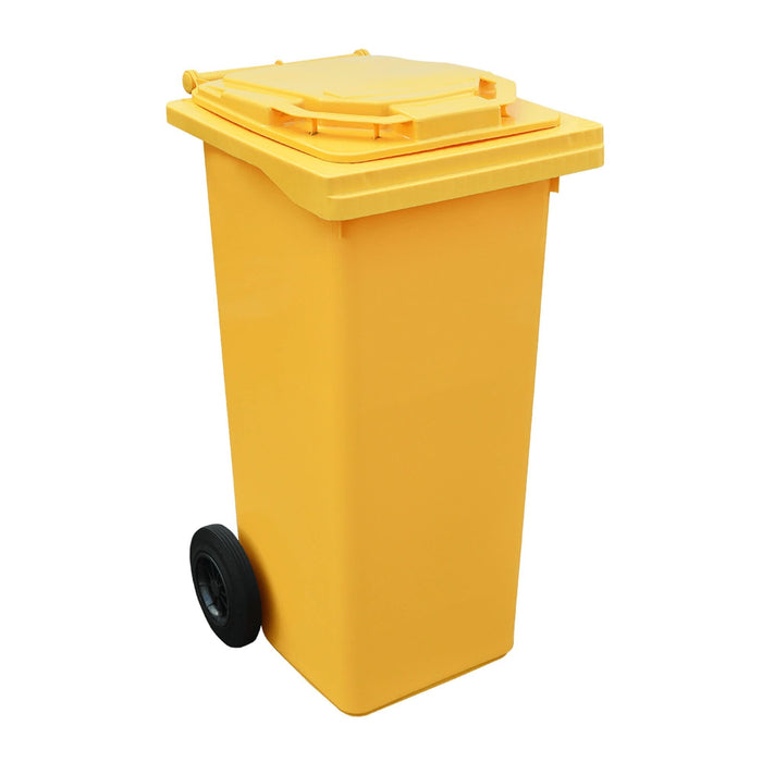 Pubela gunoi Napochim, HDPE, 240 L, galbena WALTI
