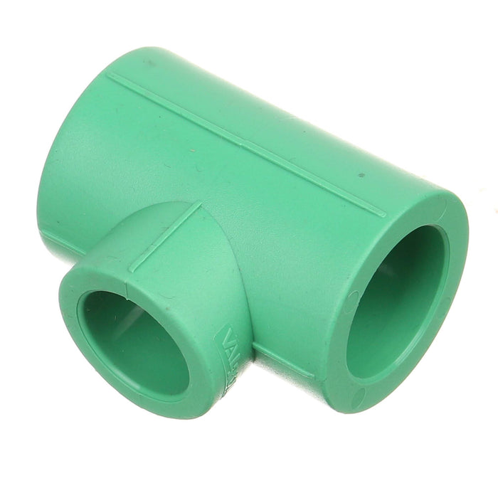 Teu teava PPR, redus, Ø 25 x 20 x 25 mm, PN25, verde WALTI