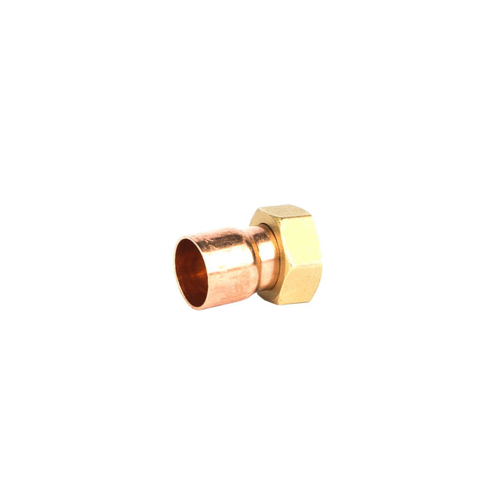 Racord semiolandez, cupru, filet interior, Ø 15 mm, racord 1/2' (set 10 buc) WALTI
