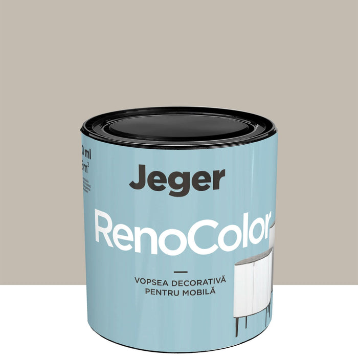 Vopsea pentru mobilier Jeger Reno, fluff, aspect satinat, 0.45 L WALTI