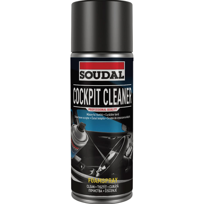 Spray spuma pentru curatare suprafete interior auto, Soudal, 400 ml WALTI