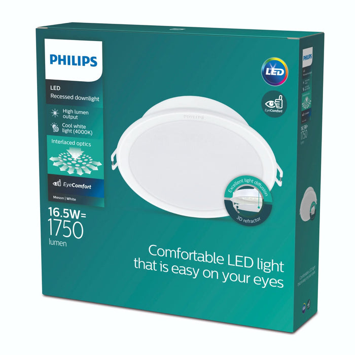 Spot LED incastrat Philips, 16.5 W, alb neutru, rotund WALTI