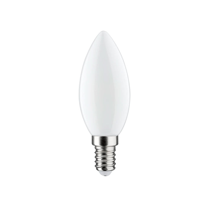 Bec LED Lexman, E14, 3.4 W, alb neutru, 4000k, 470 lumeni, tip lumanare, lucios WALTI