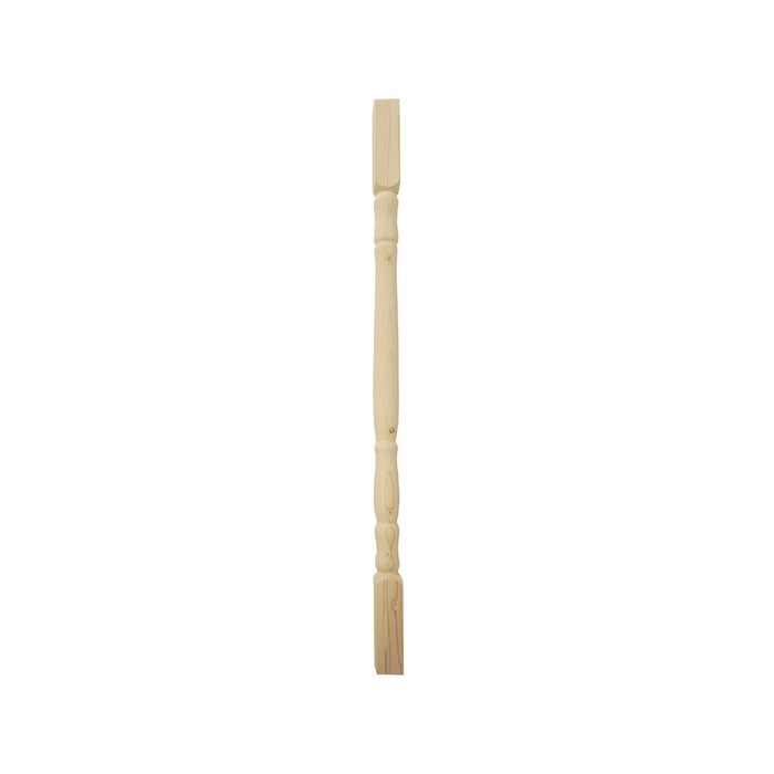 Balustru strunjit, brad, 920x43x43 mm WALTI