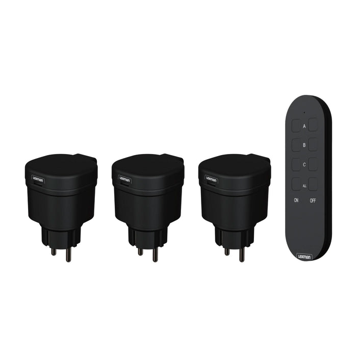 Priza programabila Lexman, cu telecomanda, de exterior, 3000 W WALTI