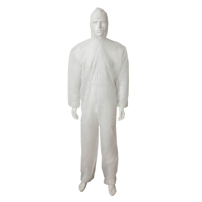 Combinezon protectie, polipropilena, marimea XL, alb WALTI