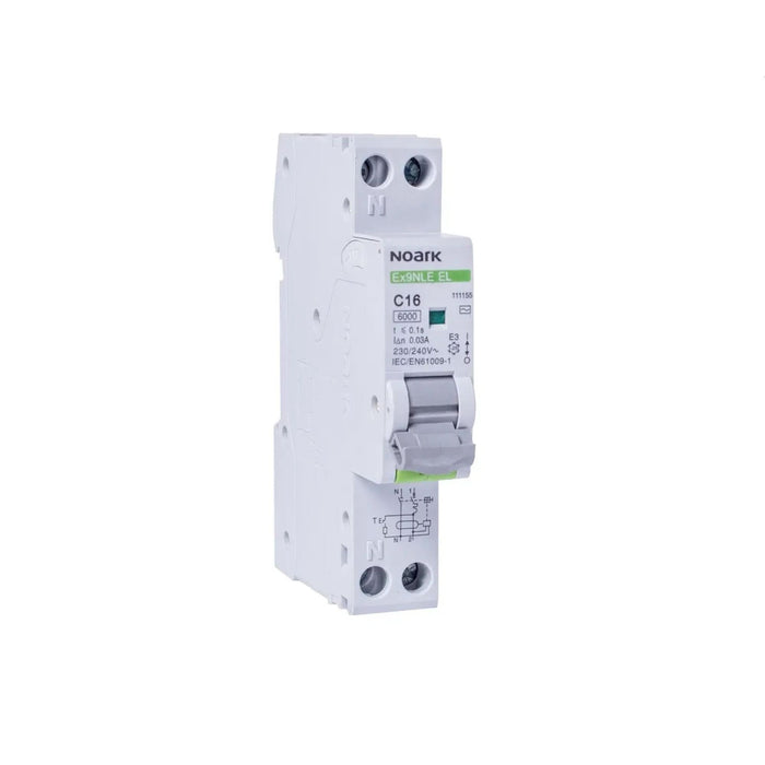 Disjunctor diferential Noark 1P+N, C, 32A/30mA, 6 kA WALTI