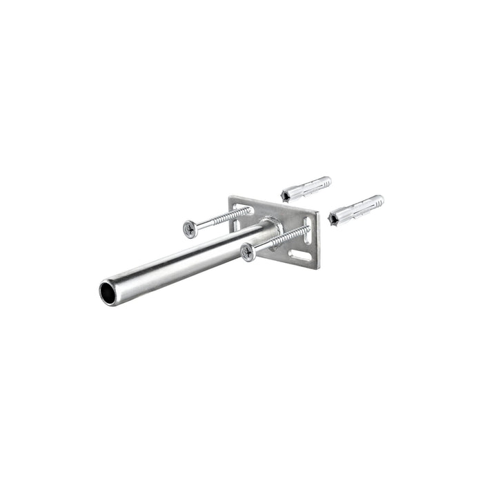 Suport pentru raft cu prindere ascunsa, 18 x 160 mm, zincat WALTI