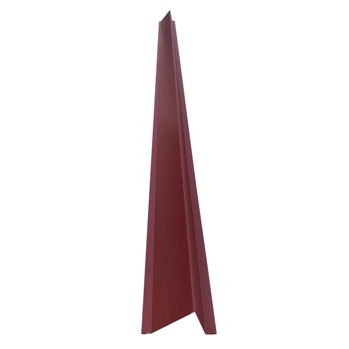 Opritor zapada, metal, 2000 x 84 x 0.40 mm, rosu, lucios WALTI