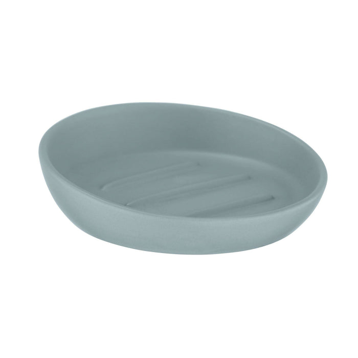 Savoniera Badi ABS, din ceramica, albastru mat WALTI