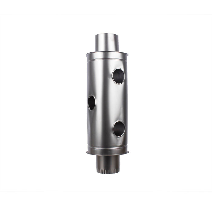 Recuperator caldura, tabla, grosime 0.4 mm, Ø 130 mm, argintiu WALTI