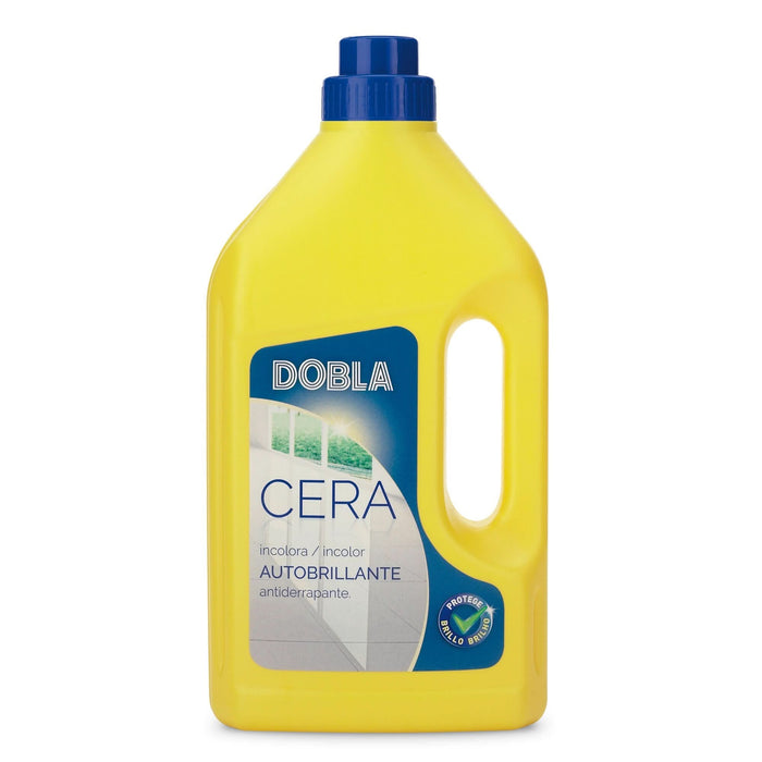 Solutie antiderapanta pentru curatatarea pardoselilor din lemn si laminate, Dobla Cera, 1 L, incolor WALTI