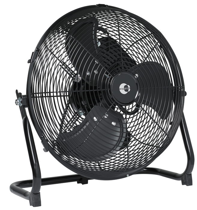 Ventilator de podea Equation Jervis 3, 45 W, Ø 30 cm, 3 viteze, negru WALTI