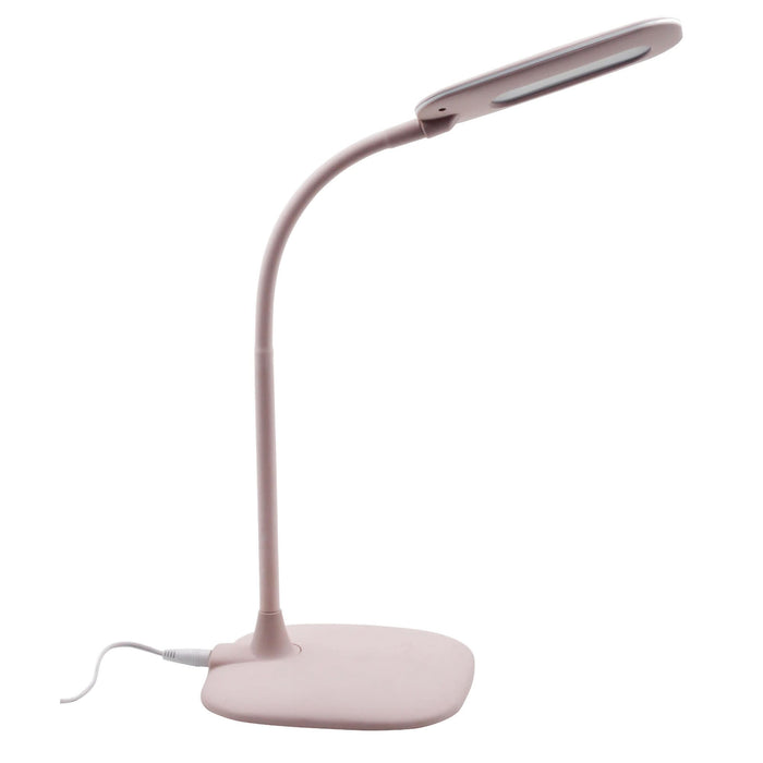 Lampa de birou LED Mei, 710 lm, lumina rece, H 55 cm, roz WALTI