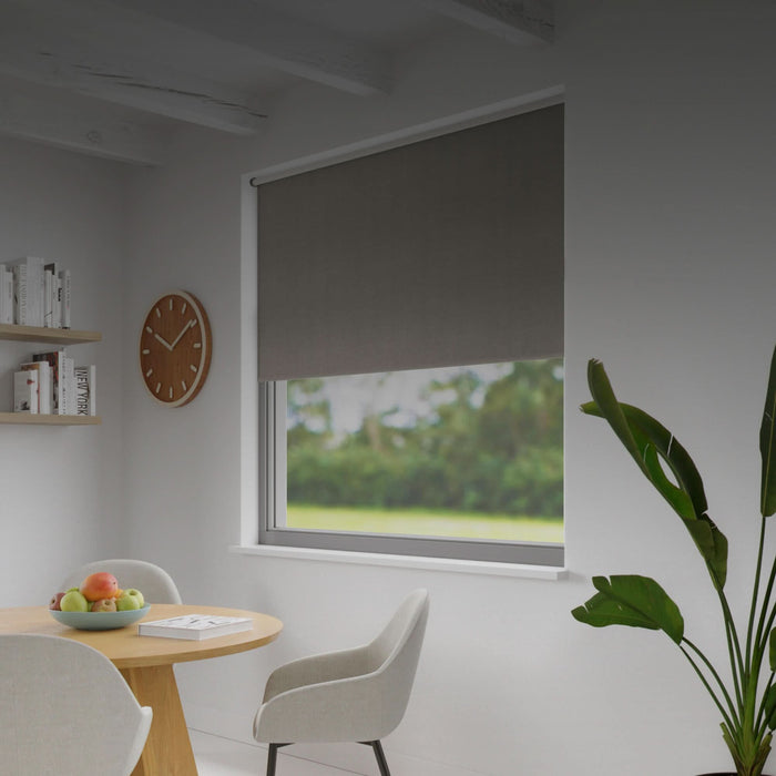 Roleta textila opaca, 180 x 190 cm, gri WALTI