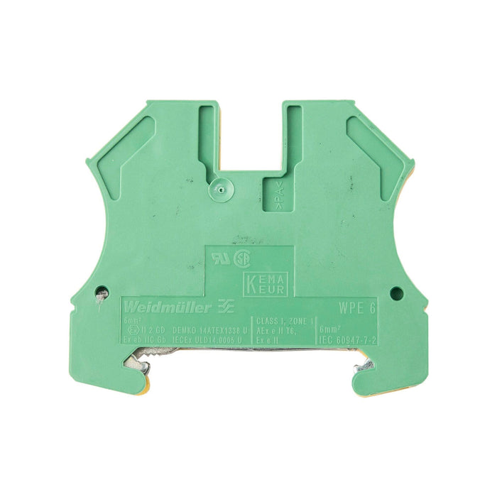 Clema impamantare Weidmuller, pe sina, 10 mm WALTI