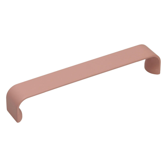 Maner mobila Soft Touch, 160 mm, zamac, roz, vopsit WALTI