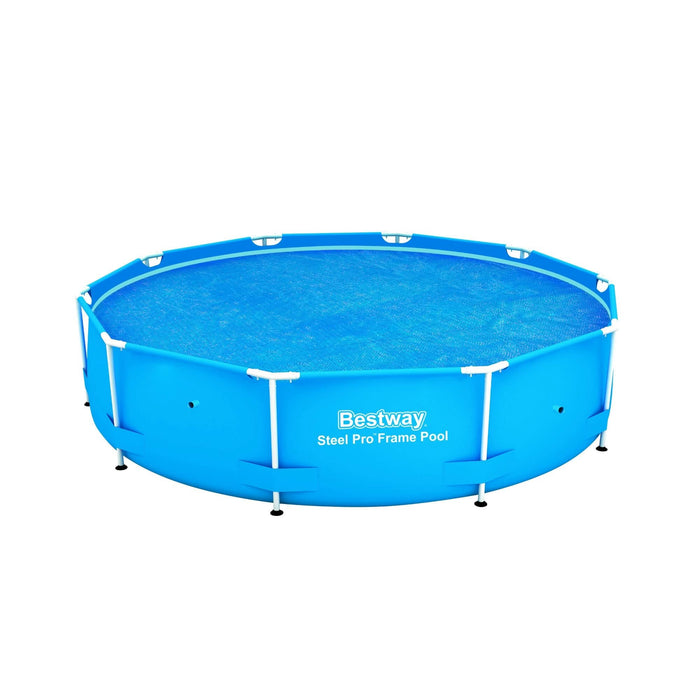 Protectie piscina Bestway, pentru vara,  Ø 305 cm, polietilena, albastru WALTI